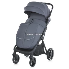 Прогулочная коляска El Camino Beya ME 1127-S Midnight Gray серая фото 14