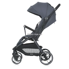 Прогулочная коляска El Camino Beya ME 1127-S Midnight Gray серая фото 21