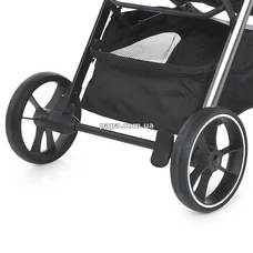 Прогулочная коляска El Camino Beya ME 1127-B Midnight Gray серая фото 16