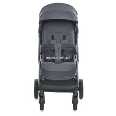 Прогулочная коляска El Camino Beya ME 1127-B Midnight Gray серая фото 41