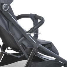 Прогулочная коляска El Camino Beya ME 1127-B Midnight Gray серая фото 86