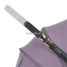 Универсальная коляска 2 в 1 El Camino Coil ME 1190 Grape Pink розовая, люлька, прогулочный блок фото 53