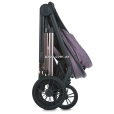 Универсальная коляска 2 в 1 El Camino Coil ME 1190 Grape Pink розовая, люлька, прогулочный блок фото 20