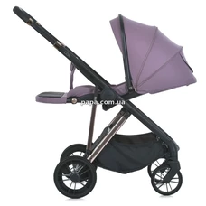 Универсальная коляска 2 в 1 El Camino Coil ME 1190 Grape Pink розовая, люлька, прогулочный блок фото 37