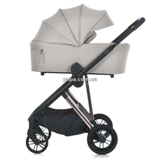 Универсальная коляска 2 в 1 El Camino Coil ME 1190 Cloud Beige бежевая, люлька, прогулочный блок фото 63