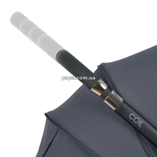 Универсальная коляска 2 в 1 El Camino Coil ME 1190 Asphalt Gray серая, люлька, прогулочный блок фото 11