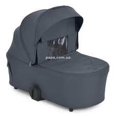 Универсальная коляска 2 в 1 El Camino Coil ME 1190 Asphalt Gray серая, люлька, прогулочный блок фото 28