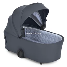 Универсальная коляска 2 в 1 El Camino Coil ME 1190 Asphalt Gray серая, люлька, прогулочный блок фото 20