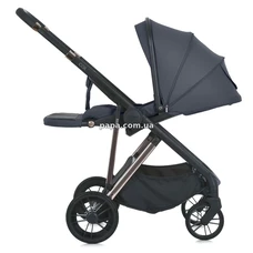 Универсальная коляска 2 в 1 El Camino Coil ME 1190 Asphalt Gray серая, люлька, прогулочный блок фото 37