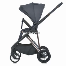 Универсальная коляска 2 в 1 El Camino Coil ME 1190 Asphalt Gray серая, люлька, прогулочный блок фото 41