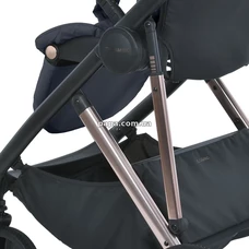 Универсальная коляска 2 в 1 El Camino Coil ME 1190 Asphalt Gray серая, люлька, прогулочный блок фото 71
