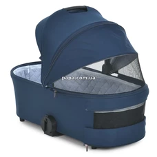 Универсальная коляска 2 в 1 El Camino Coil ME 1190 Iris Blue синяя, люлька, прогулочный блок фото 22