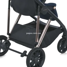 Универсальная коляска 2 в 1 El Camino Coil ME 1190 Iris Blue синяя, люлька, прогулочный блок фото 92