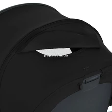 Универсальная коляска 2 в 1 El Camino Coil ME 1190 Jet Black черная, люлька, прогулочный блок фото 11