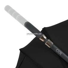 Универсальная коляска 2 в 1 El Camino Coil ME 1190 Jet Black черная, люлька, прогулочный блок фото 31