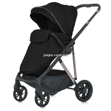 Универсальная коляска 2 в 1 El Camino Coil ME 1190 Jet Black черная, люлька, прогулочный блок фото 37