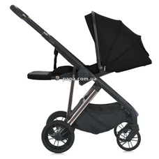 Универсальная коляска 2 в 1 El Camino Coil ME 1190 Jet Black черная, люлька, прогулочный блок фото 41