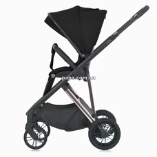 Универсальная коляска 2 в 1 El Camino Coil ME 1190 Jet Black черная, люлька, прогулочный блок фото 63