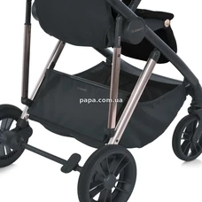 Универсальная коляска 2 в 1 El Camino Coil ME 1190 Jet Black черная, люлька, прогулочный блок фото 92