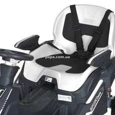 Детский электрокарт M 6029 EBLR-1 (24V) белый, 4 мотора, пульт управления фото 28