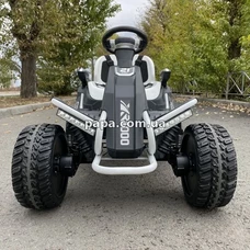 Детский электрокарт M 6029 EBLR-1 (24V) белый, 4 мотора, пульт управления фото 71