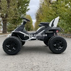 Детский электрокарт M 6029 EBLR-1 (24V) белый, 4 мотора, пульт управления фото 86