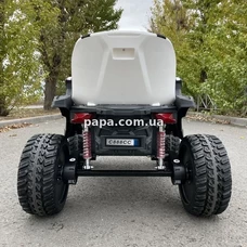 Детский электрокарт M 6029 EBLR-1 (24V) белый, 4 мотора, пульт управления фото 92