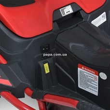 Детский электрокарт M 6029 EBLR-3 (24V) красный, 4 мотора, пульт управления фото 53