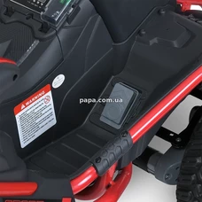 Детский электрокарт M 6029 EBLR-3 (24V) красный, 4 мотора, пульт управления фото 15