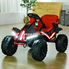 Детский электрокарт M 6029 EBLR-3 (24V) красный, 4 мотора, пульт управления фото 21