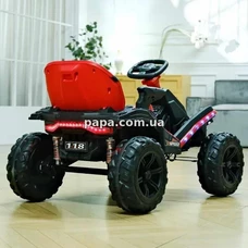 Детский электрокарт M 6029 EBLR-3 (24V) красный, 4 мотора, пульт управления фото 37