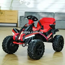 Детский электрокарт M 6029 EBLR-3 (24V) красный, 4 мотора, пульт управления фото 41
