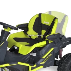 Детский электрокарт M 6029 EBLR-5 (24V) зеленый, 4 мотора, пульт управления фото 32