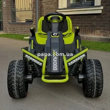 Детский электрокарт M 6029 EBLR-5 (24V) зеленый, 4 мотора, пульт управления фото 37
