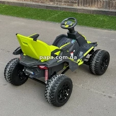 Детский электрокарт M 6029 EBLR-5 (24V) зеленый, 4 мотора, пульт управления фото 41