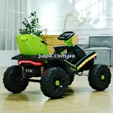 Детский электрокарт M 6029 EBLR-5 (24V) зеленый, 4 мотора, пульт управления фото 71