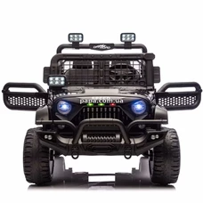 Двухместный детский электромобиль джип M 6270 EBLR-2 (24V) черный, пульт управления фото 71