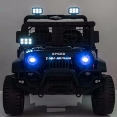 Двухместный детский электромобиль джип M 6270 EBLR-3 (24V) красный, пульт управления фото 41