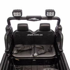 Двухместный детский электромобиль джип M 6270 EBLR-8 (24V) розовый, пульт управления фото 16