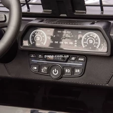 Двухместный детский электромобиль джип M 6270 EBLR-10 (24V) хаки, пульт управления фото 31