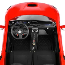 Двухместная детская машина M 6197 EBLR-3 (24V) красная, Ferrari, 2 мотора по 200 Вт фото 20