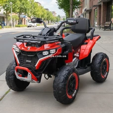 Детский электроквадроцикл M 6272 EBLR-3 (24V) красный, с пультом управления