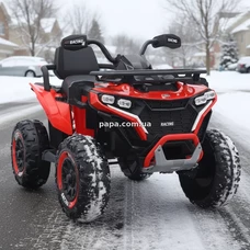 Детский электроквадроцикл M 6272 EBLR-3 (24V) красный, с пультом управления фото 14