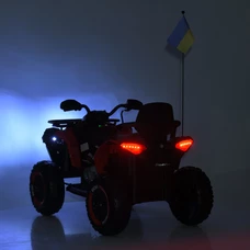 Детский электроквадроцикл M 6272 EBLR-4 (24V) синий, с пультом управления фото 20