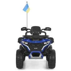 Детский электроквадроцикл M 6272 EBLR-4 (24V) синий, с пультом управления фото 32