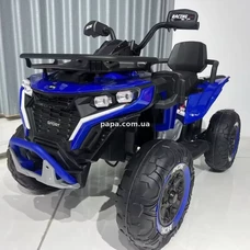 Детский электроквадроцикл M 6272 EBLR-4 (24V) синий, с пультом управления фото 21