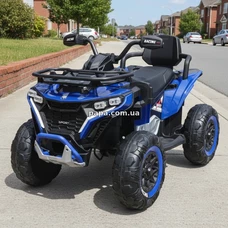Детский электроквадроцикл M 6272 EBLR-4 (24V) синий, с пультом управления фото 37