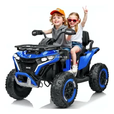 Детский электроквадроцикл M 6272 EBLR-4 (24V) синий, с пультом управления фото 71