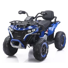 Детский электроквадроцикл M 6272 EBLR-4 (24V) синий, с пультом управления фото 86