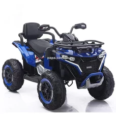 Детский электроквадроцикл M 6272 EBLR-4 (24V) синий, с пультом управления фото 92